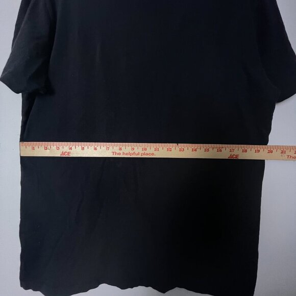 Free State Shirt Men's Medium Black Galaxy Graphic American Flag Stars Stripes - Picture 3 of 8